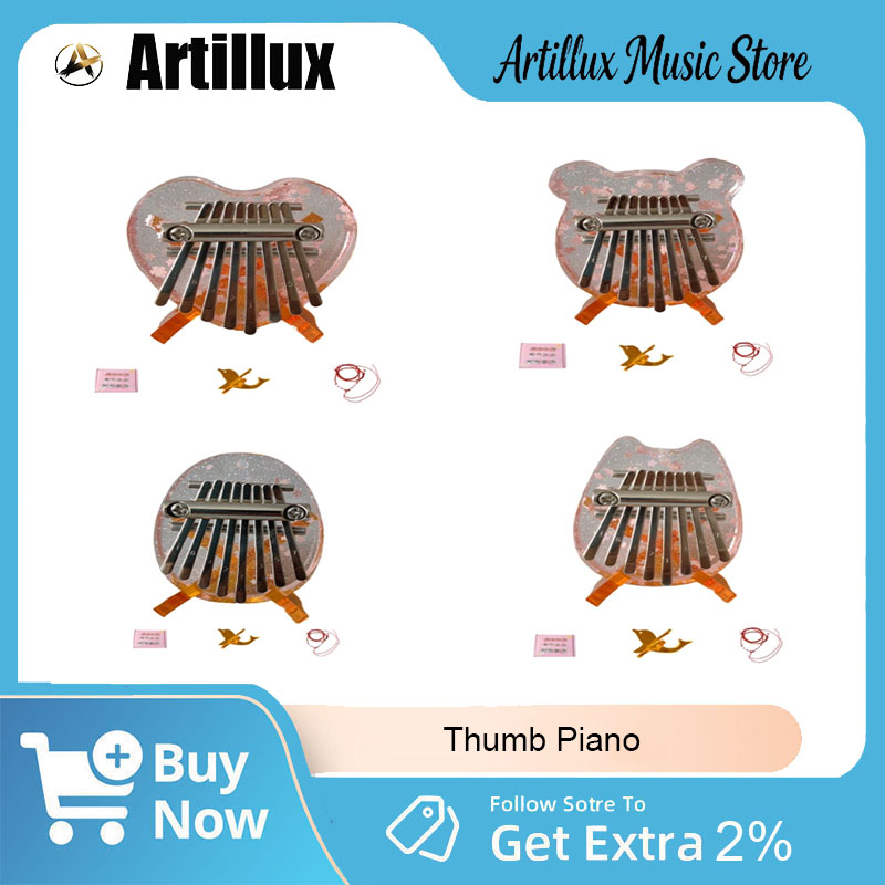Musical Instrument Kalimba - Artillux 엄지 피아노 브랜드 뉴 및
