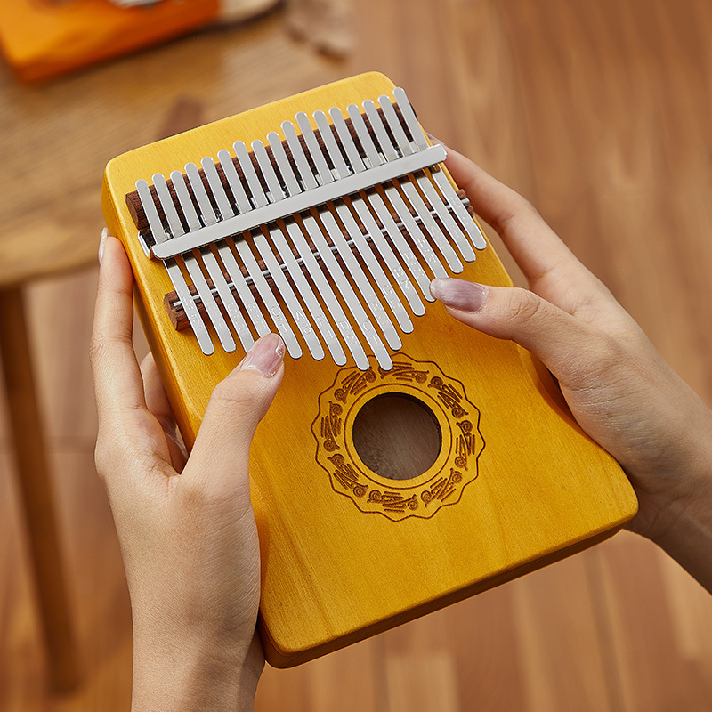Musical Instrument Kalimba - Hluru 17 키 칼림바 핑거 피아노