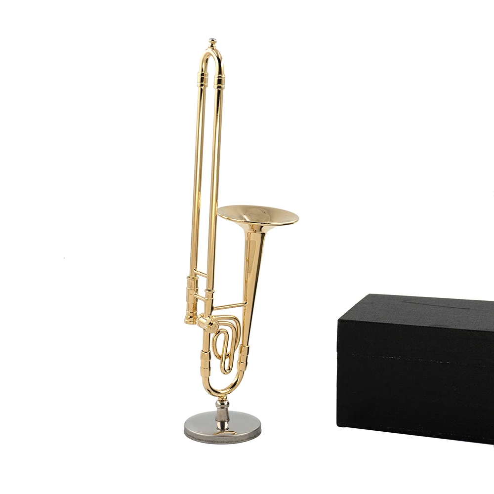 Musical Instrument Trombone - 소형 순수 구리 트롬본 모델 미니