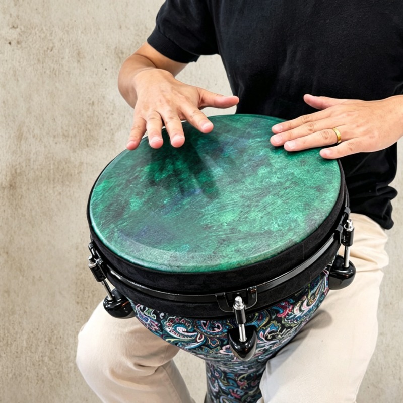Musical Instrument Djembe - 12 인치 아프리카 드럼 휴대용 전통