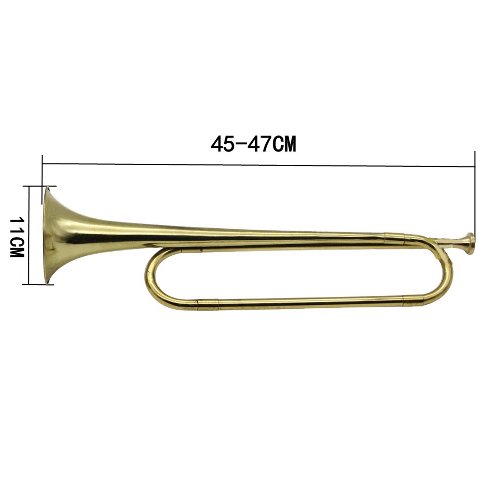 Musical Instrument Bugle - 황동 트럼펫, 군악대용 악기, 초보자를 위한