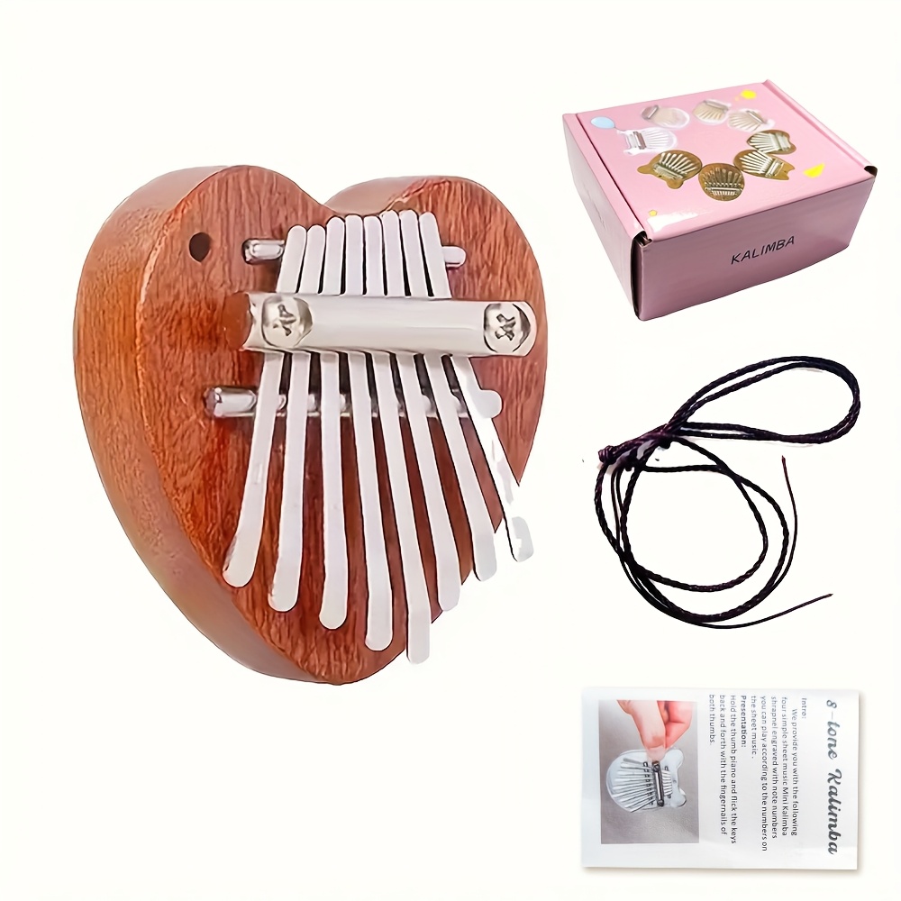 Musical Instrument Kalimba - 8키 미니 우든 칼림바 피아노, 고품질