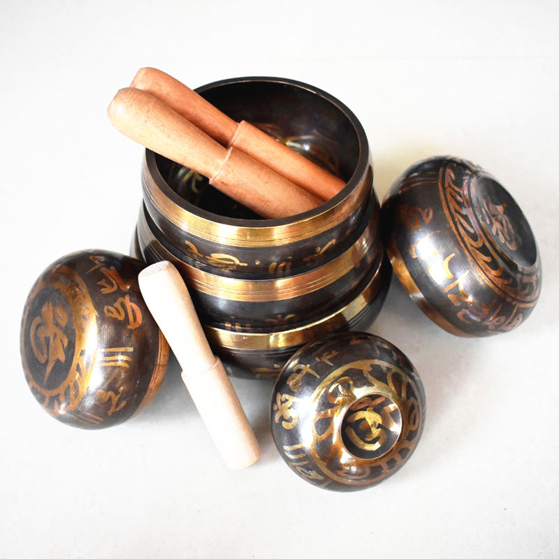 Musical Instrument Of India - 요가 치유 명상 악기 티베트어 황동