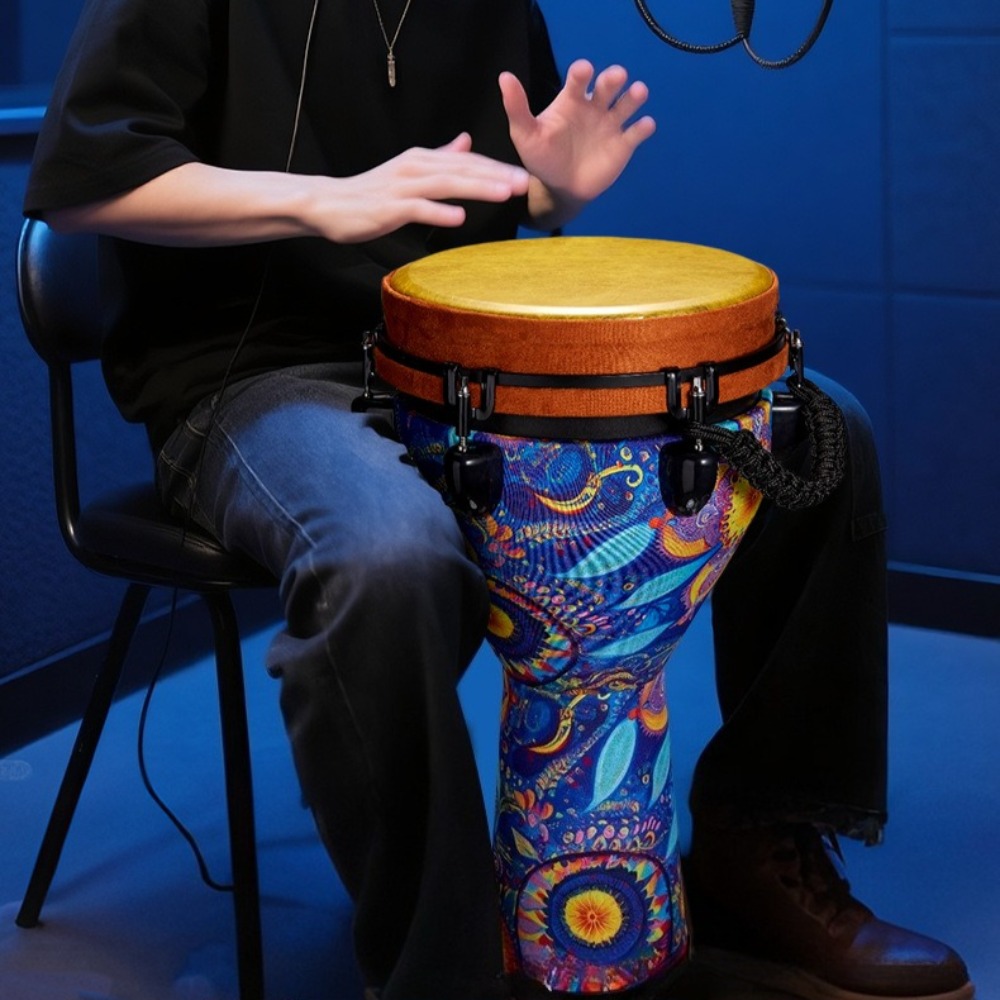 Musical Instrument Djembe - 대형 10인치 아프리카 드럼 휴대용 전문가용