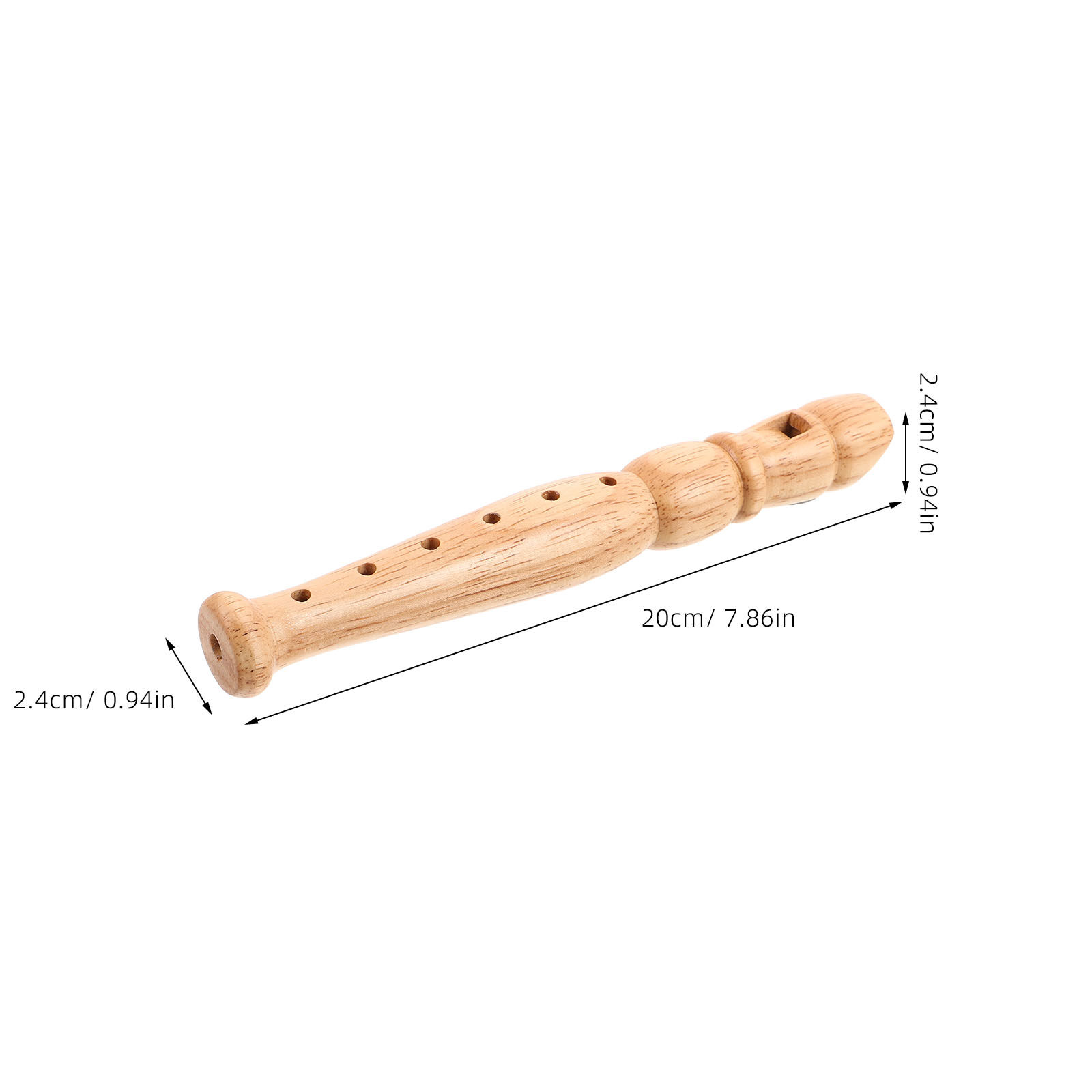 나무 6홀 리코더 초보자용 목관 플루트 휴대용 악기 선 - Musical Instrument Recorder 리뷰 및 가격
