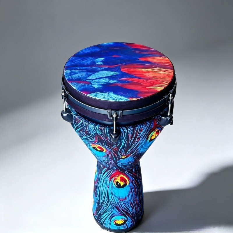 12인치 젬베 드럼 휴대용 성인용 아프리카 드럼 조절  - Musical Instrument Djembe 리뷰 및 가격