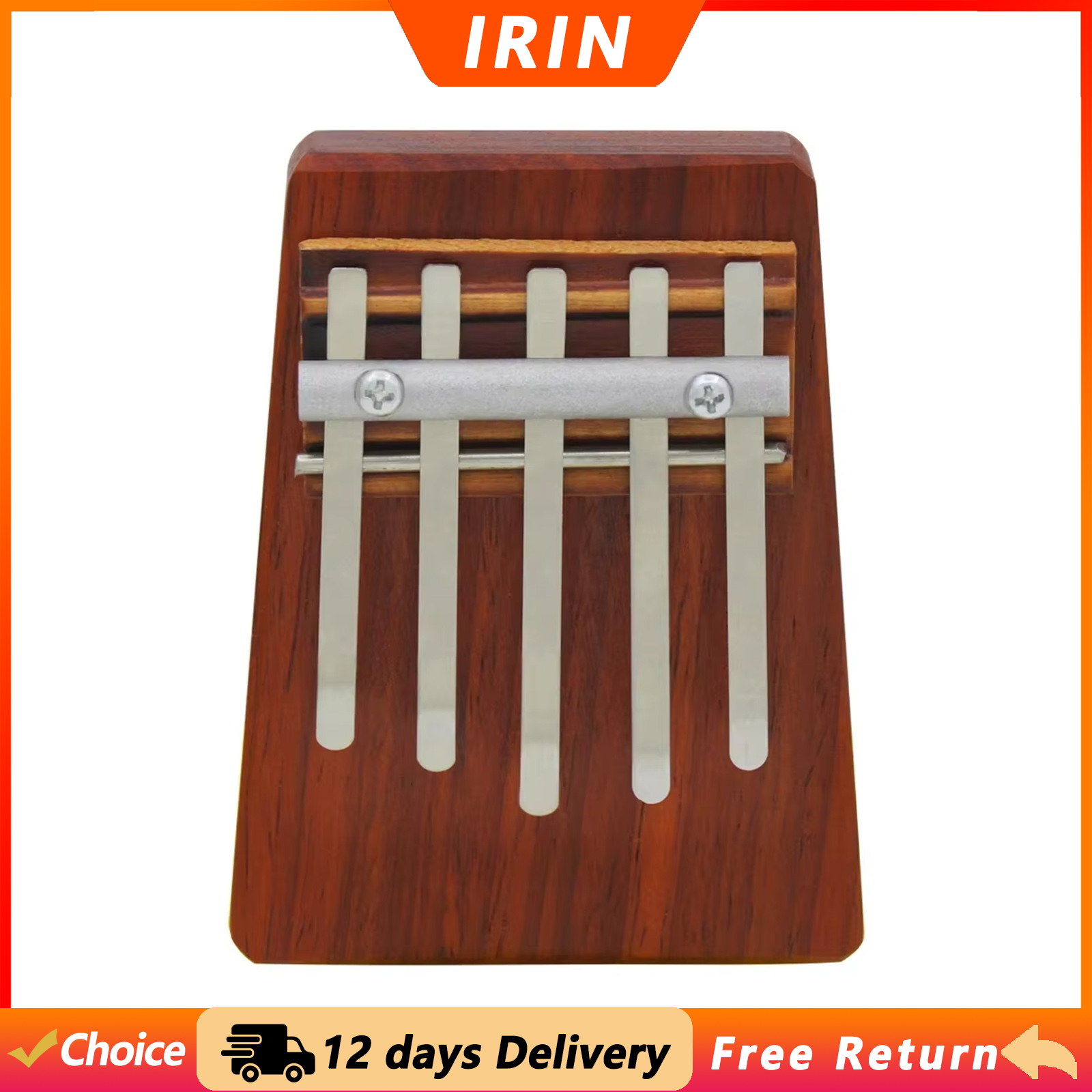 IRIN Kalimba 5 톤 엄지 피아노 전문 키보드 - Musical Instrument Kalimba 리뷰 및 가격