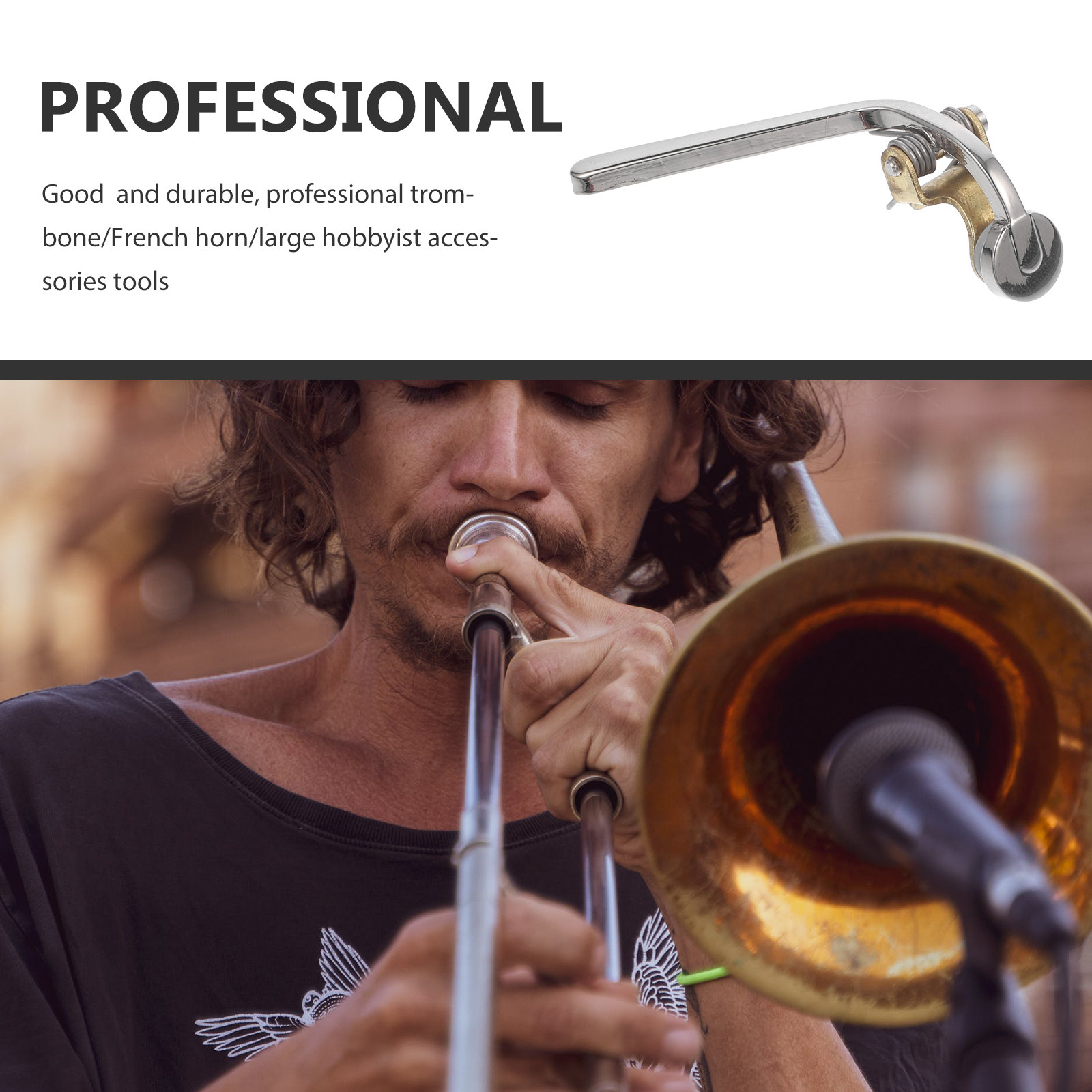 트롬본 배수 클릭, 실버 색상, 고강도, 워터게이트 키 - Musical Instrument Trombone 리뷰 및 가격