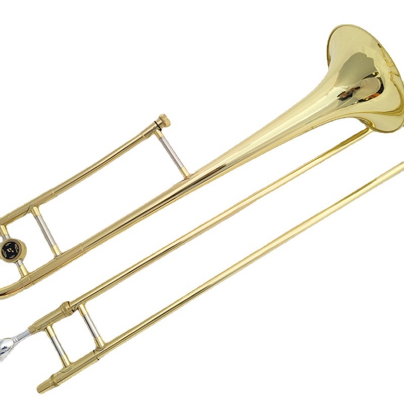 B♭ 알토 트롬본 구리관 금색 처리된 서양 악기 - Musical Instrument Trombone 리뷰 및 가격