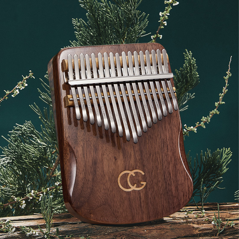 어린이 선물용 초심자 키보드 악기, 블랙 호두나무 손가 - Musical Instrument Kalimba 리뷰 및 가격