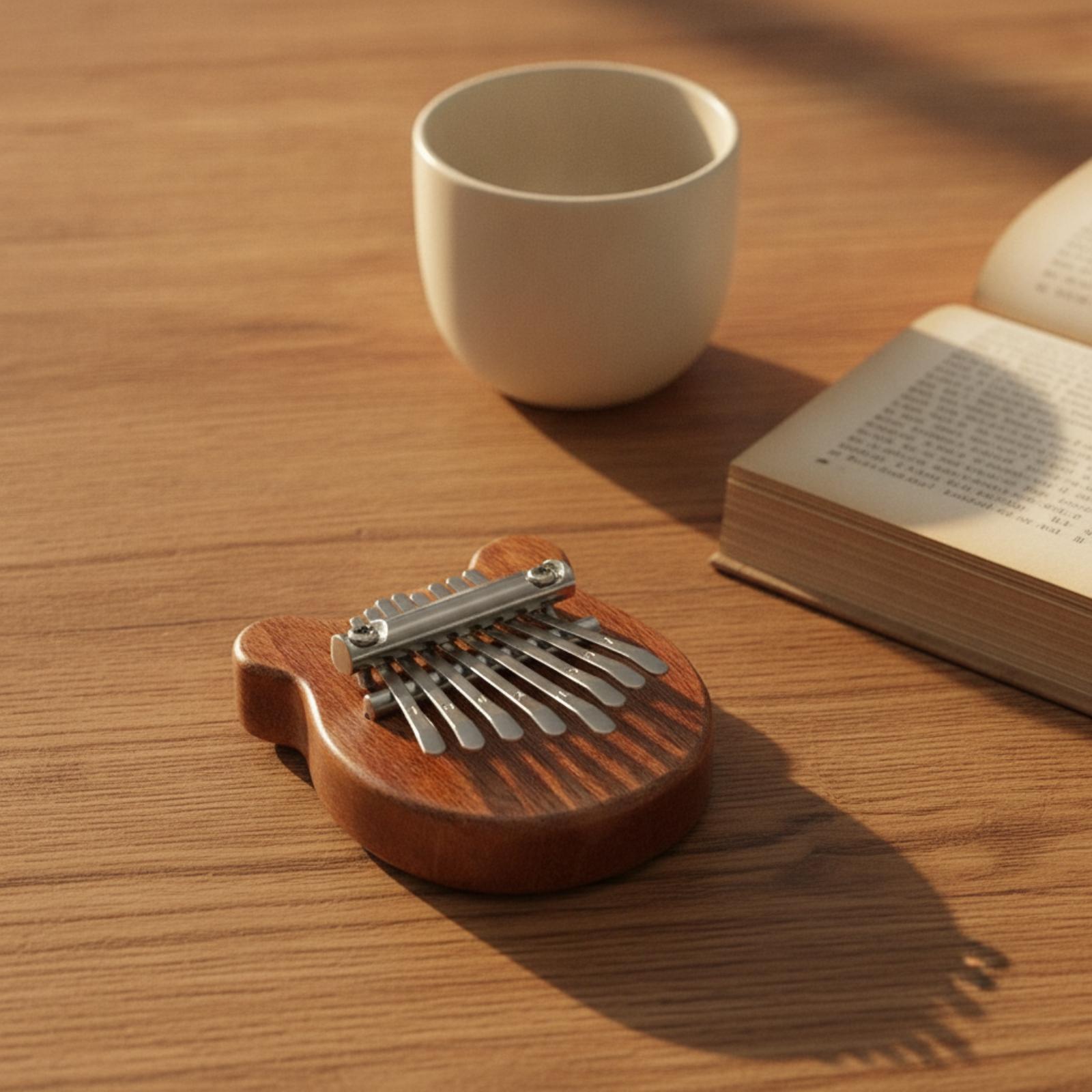 컴팩트 칼림바 엄지 피아노 8음 나무 바디 금속 키 미 - Musical Instrument Kalimba 리뷰 및 가격