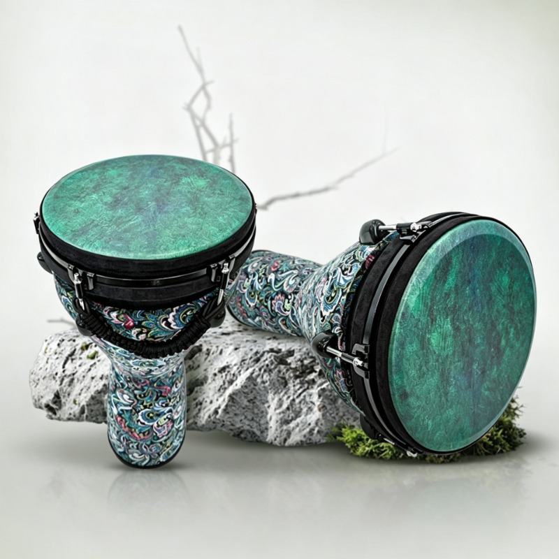 12 인치 아프리카 드럼 휴대용 전통 젬베 드럼 초보자 - Musical Instrument Djembe 리뷰 및 가격