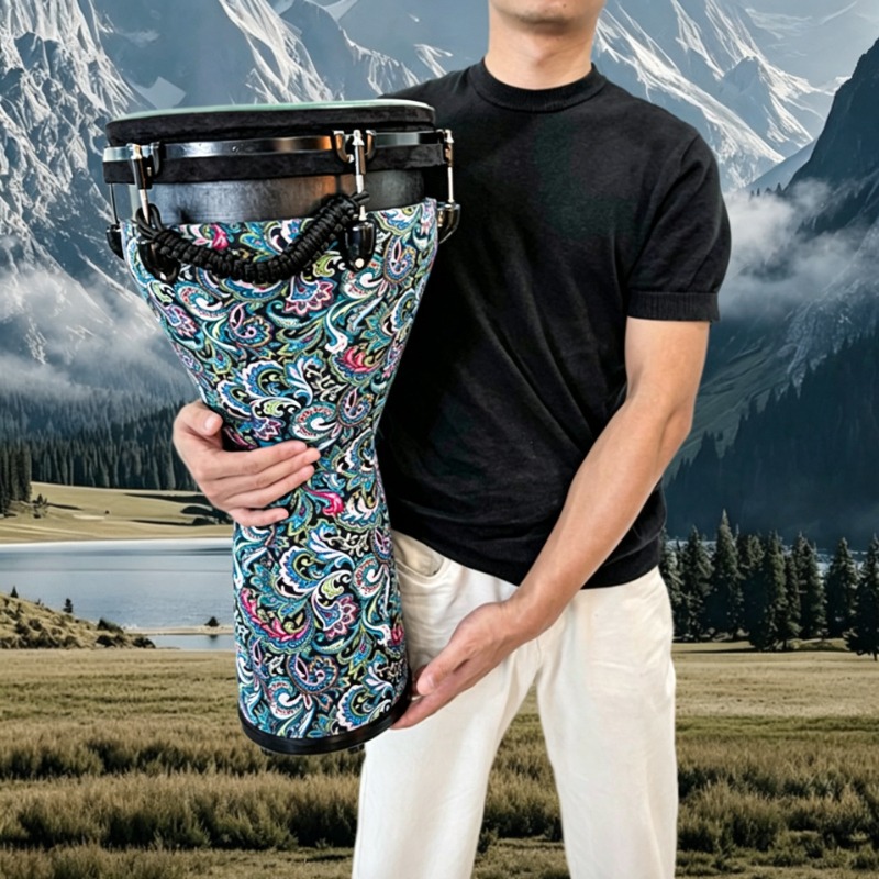 12 인치 아프리카 드럼 휴대용 전통 젬베 드럼 초보자 - Musical Instrument Djembe 리뷰 및 가격