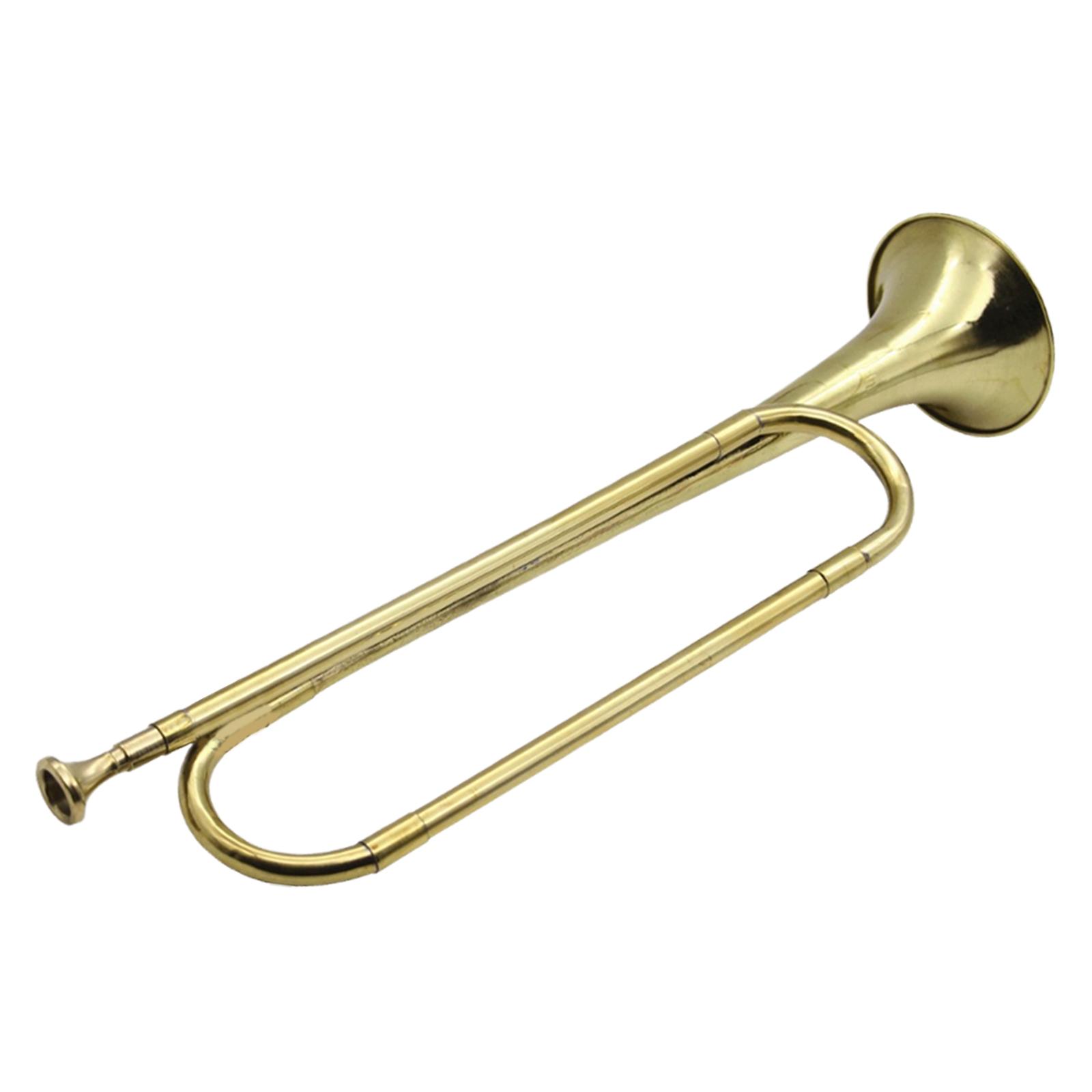 황동 트럼펫, 군악대용 악기, 초보자를 위한 악기, 어 - Musical Instrument Bugle 리뷰 및 가격