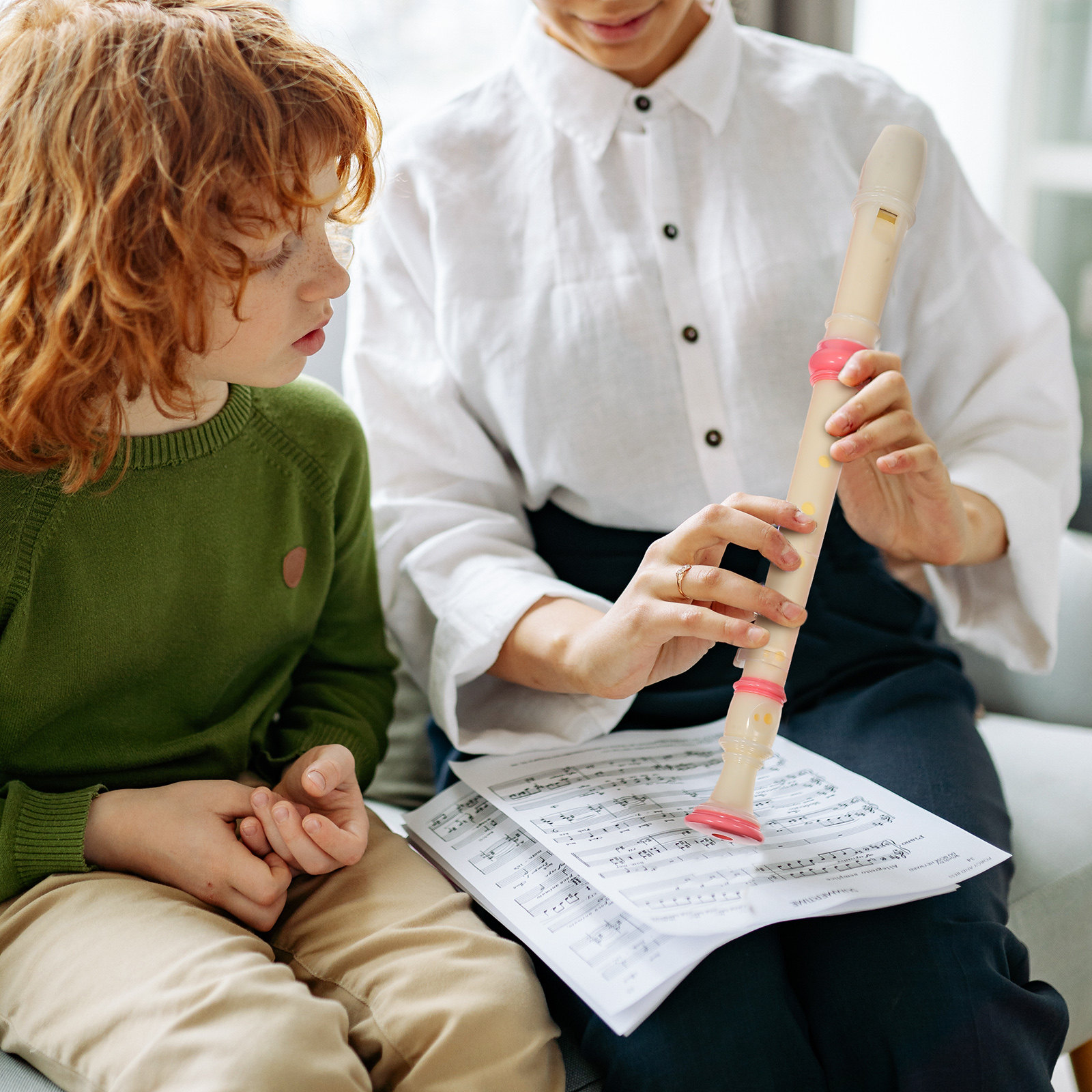 고음역 소프라노 리코더 2개 세트, 8개의 구멍이 있는 - Musical Instrument Recorder 리뷰 및 가격