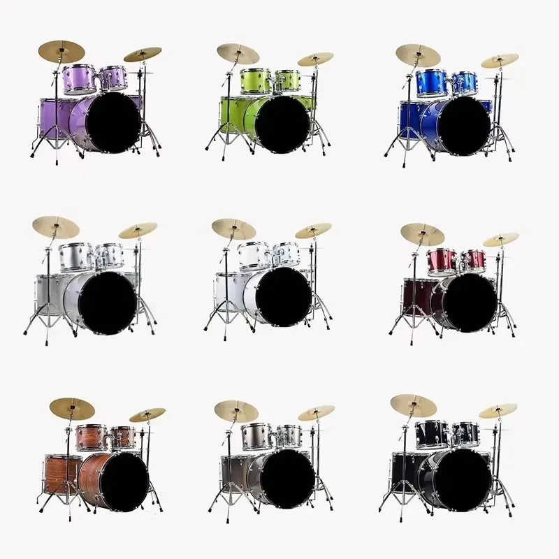 아이에르시 브랜드 성인용 5피스 드럼 세트 컬러 우드  - Musical Instrument Brands 리뷰 및 가격