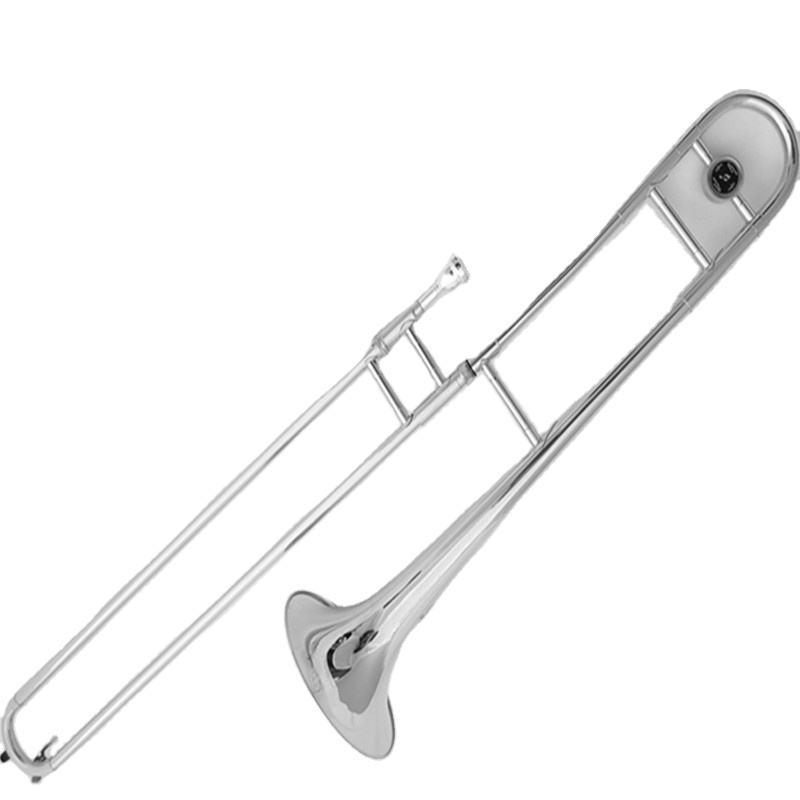 초보자용 B♭ 알토 트롬본, 실버 브라스 관악기, 학생 - Musical Instrument Trombone 리뷰 및 가격
