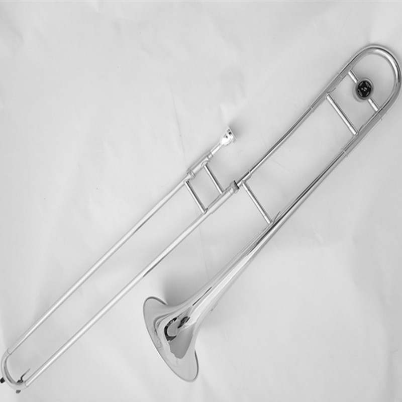 초보자용 B♭ 알토 트롬본, 실버 브라스 관악기, 학생 - Musical Instrument Trombone 리뷰 및 가격