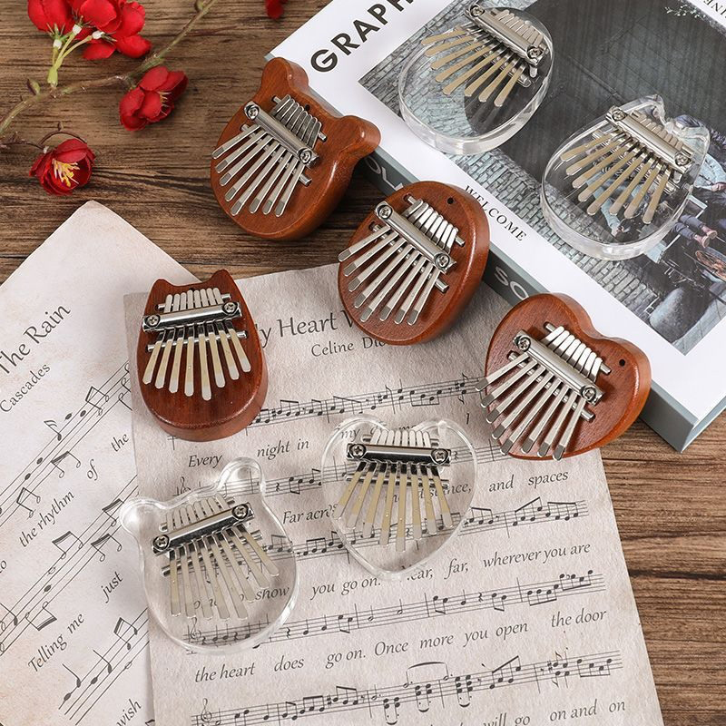 5*7cm 8Key Kalimba 엄지 피아노 어린이를 - Musical Instrument Kalimba 리뷰 및 가격