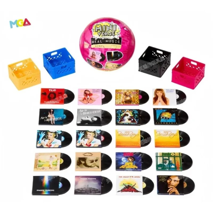 새로운 MgaMiniverse NFC 비닐 미니 플레이 - Musical Instrument Brands 리뷰 및 가격
